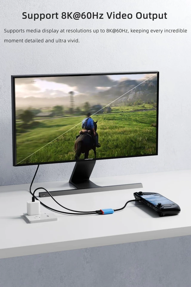 Alt view image 4 of 5 - USB C Splitter, USB-C to AR Glasses Charging Adapter