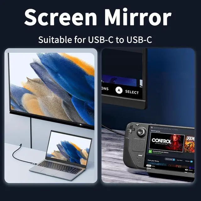 Alt view image 3 of 7 - 240W 80Gbps USB C Adapter, Thunderbolt 5 USB C Adapter, 90Degree Type C Male to Female Extender 8K@60Hz, 120Gbps Video Bandwidth, for Phone 15/16, VR,TV,Laptop, Carplay-2Pack (up/Down Angle)
