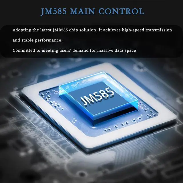 Alt view image 4 of 7 - PH56+1U PCIE3.0 M.2 M Key X4 X8 X16 to 5Ports SATA III Expansion Card 6Gbps with LED Indicator Compatible with JMB585 Support 1U Chassis