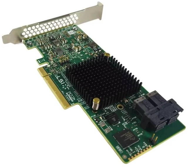 Alt view image 2 of 5 - LSI SAS 9311-8I 8 Port Internal SAS 12Gb/s PCIe 3.0 x8 Host Bus Adapter