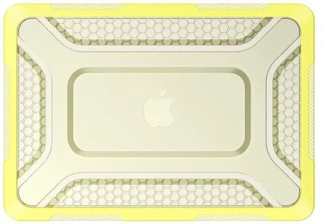 Main image of MacBook Neo (A18 Pro) 2026 13 inch, Shock-Absorbing Protection with Folding Stand &Mouse Pad Case for MacBook Neo (A18 Pro) 2026 13 inch, Yellow