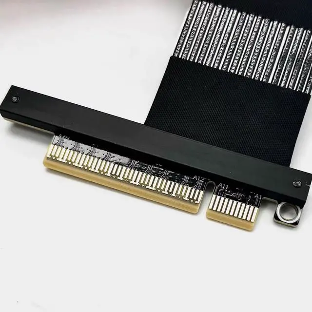 Alt view image 2 of 5 - ADT K87SF-BK PCIe 5.0 to SFF8639 U.2 NVME SSD,PCle 5.0 x4 Gen5,128Gbps. cable length 20cm,0.65ft
