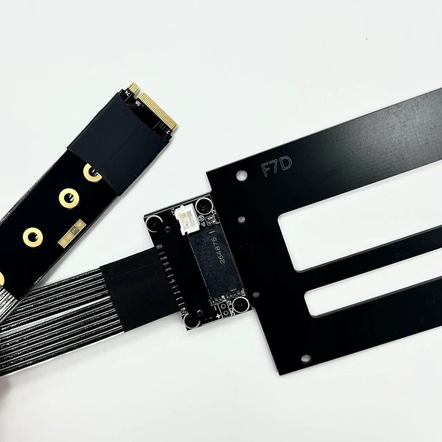Alt view image 5 of 7 - PCIe 5.0 x4 M.2 NVMe to E1.S/E3.S SSD Extension Cable K47SD-BK, 50cm