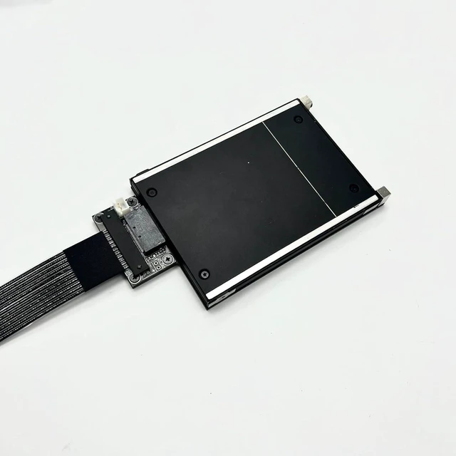 Alt view image 6 of 7 - PCIe 5.0 x4 M.2 NVMe to E1.S/E3.S SSD Extension Cable K47SD-BK, 50cm