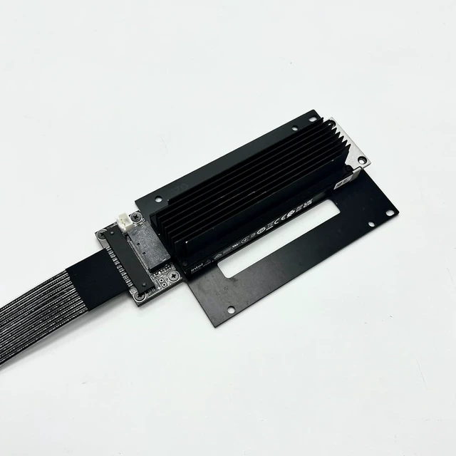 Alt view image 7 of 7 - PCIe 5.0 x4 M.2 NVMe to E1.S/E3.S SSD Extension Cable K47SD-BK, 50cm