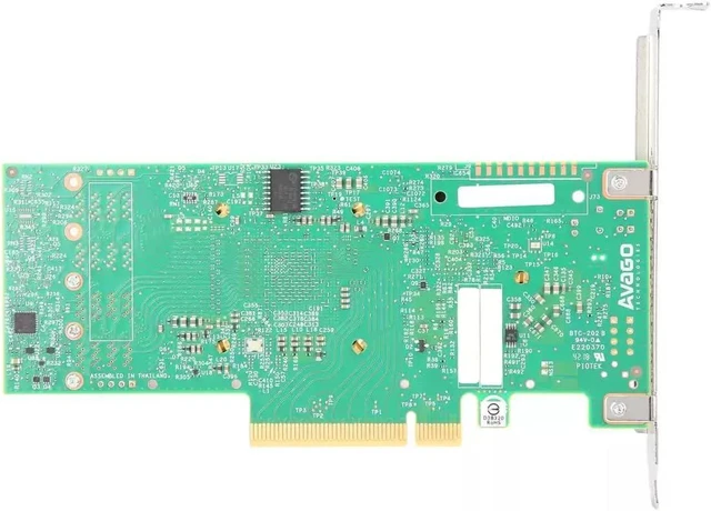 Alt view image 4 of 4 - RAID SAS 9440-8i SAS3408 12Gb Array Card 05-50008-02
SAS3408 Chipset, 12Gb/s Interface, RAID Controller, Part# 05-50008-02, 8-Port Design