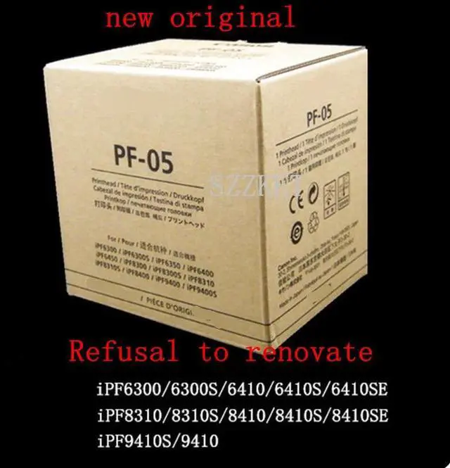 Alt view image 2 of 3 - New Original Inkjet Print Head PF-05 PF 05 PF05 Printhead For Canon IPF6300 6350 6410 6460 IPF8300 8310 8410 IPF9410 8400 Nozzle