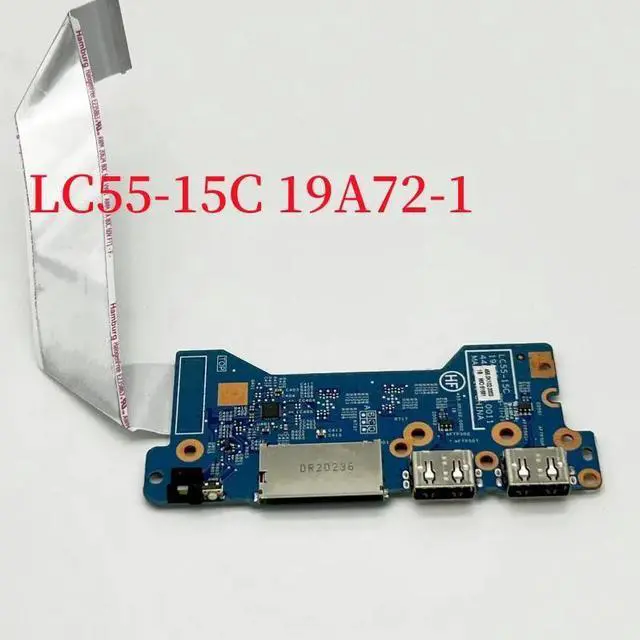 Main image of LC55-15C  19A72-1 For Flex 5-14iil05 Power Botton Switch Board With Cable 100% Tested Fully Work