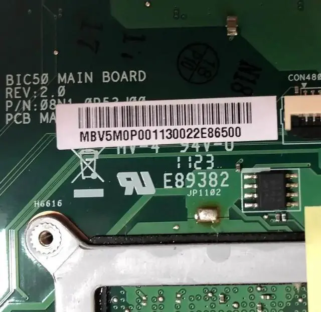 Alt view image 2 of 4 - MBV5M0P001 For 5744 5744Z Laptop Motherboard 08N1-0P53J00 BIC50 Mainboard 100% Tested Fully Work