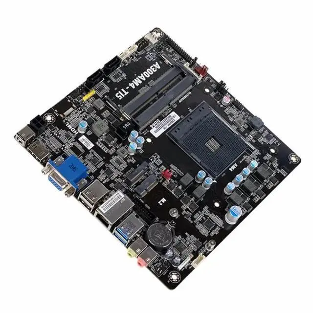 Alt view image 3 of 4 - A300AM4-TI5 For ECS Mini ITX Motherboard AM4 DDR4 Support Ryzen 5000 series CPU Mainboard 100% Tested Fully Work