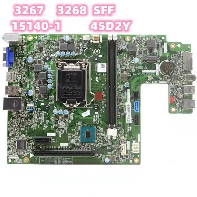 Main image of 15140-1 For Vostro 3267 3268 Motherboard RYP79 0RYP79 45D2Y 05D2Y Maintherboard 100% Tested Fully Work