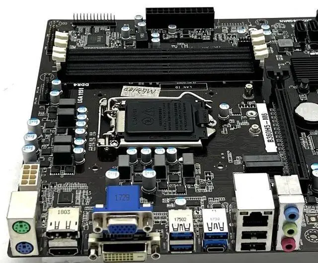 Alt view image 3 of 4 - B360H5-M6 For ECS Motherboard LGA1151 DDR4 Mainboard 100% Tested Fully Work