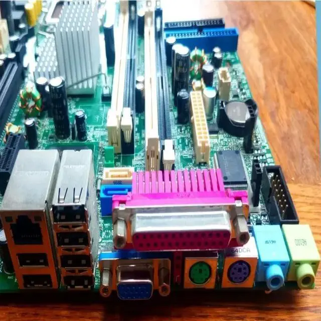 Alt view image 3 of 3 - 381028-001 For Compaq DC7600 SFF Motherboard 376333-000 LGA775 DDR2 Mainboard 100% Tested Fully Work
