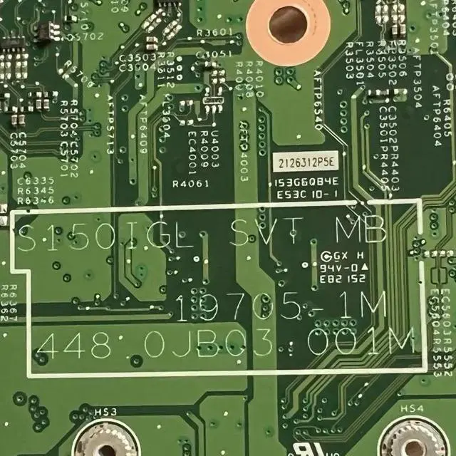 Alt view image 2 of 5 - 19705-1M For Ideapad 1-14IGL05 Laptop Motherboard 5B20S44213 With CPU 64GB SSD Mainboard 100% Tested Fully Work