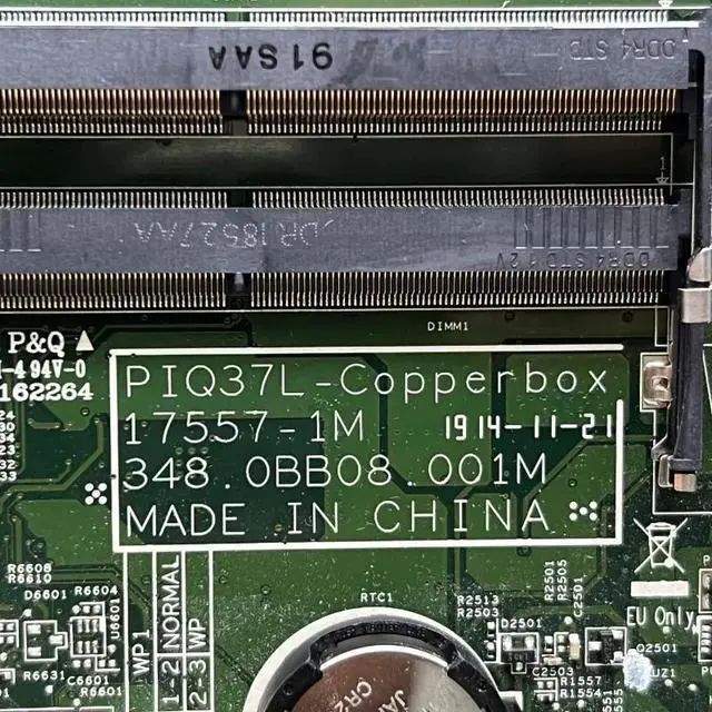 Alt view image 2 of 5 - 17557-1M For Veriton N6640G Motherboard PIQ37L-Copperbox  348.0BB08.001M Mainboard 100% Tested Fully Work