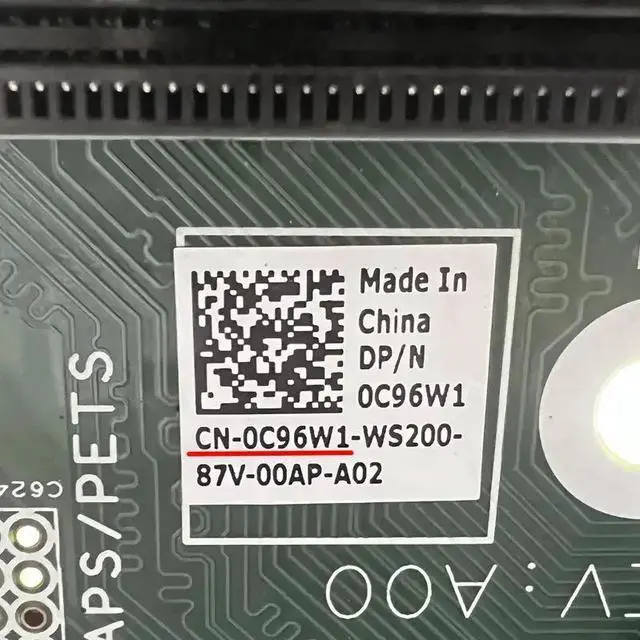 Alt view image 2 of 4 - CN-0C96W1 For OptiPlex 7060 MT Desktop Motherboard 17509-1 0C96W1 C96W1 LGA1151 DDR4 Mainboard 100% Tested Fully Work