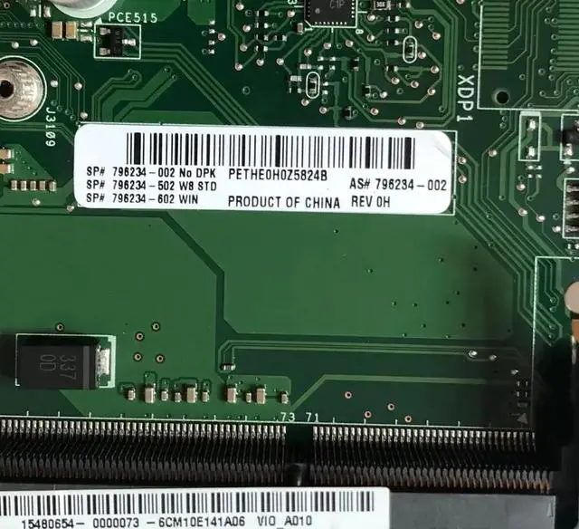 Alt view image 2 of 4 - 796234-002 for 20-r 20-r122d Motherboard IPBSW-VD 796234-502 Mainboard 100%tested fully work