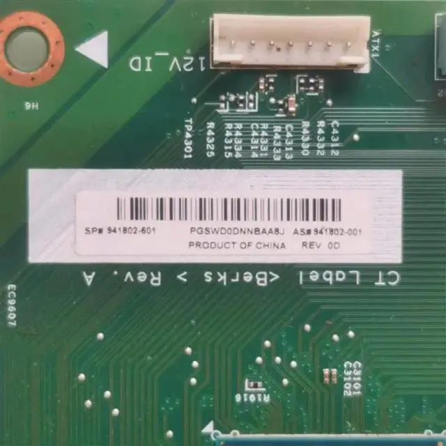 Alt view image 2 of 3 - 941802-001 For Envy 795 21L Motherboard 17525-1 941802-601 LGA1151 DDR4 Mainboard 100% Tested Fully Work