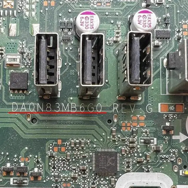 Alt view image 2 of 4 - DA0N83MB6G0 For Pavilion 24-A 24-B 27-A AIO Motherboard 823278-001 DDR3 Mainboard 100% Tested Fully Work