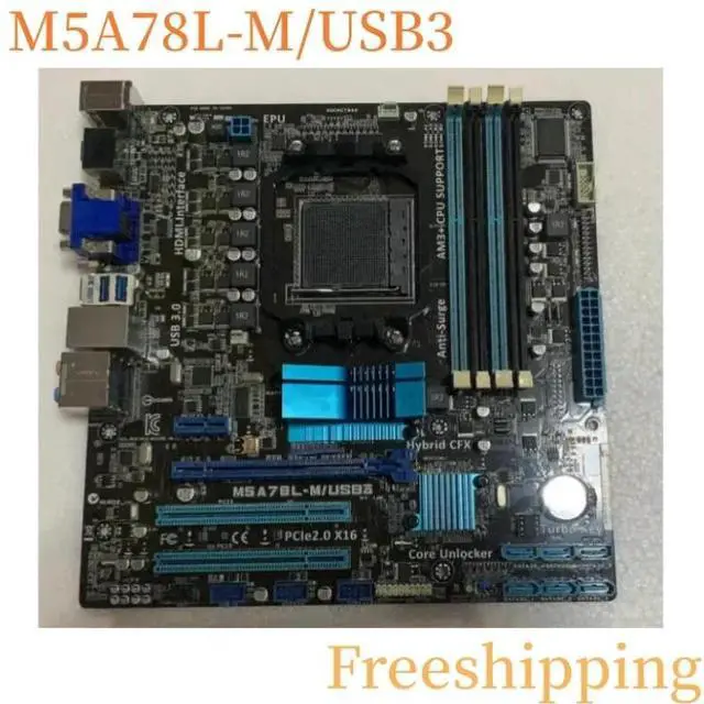 Main image of For M5A78L-M/USB3 Motherboard 780 DDR3 Mainboard 100% Tested Fully Work