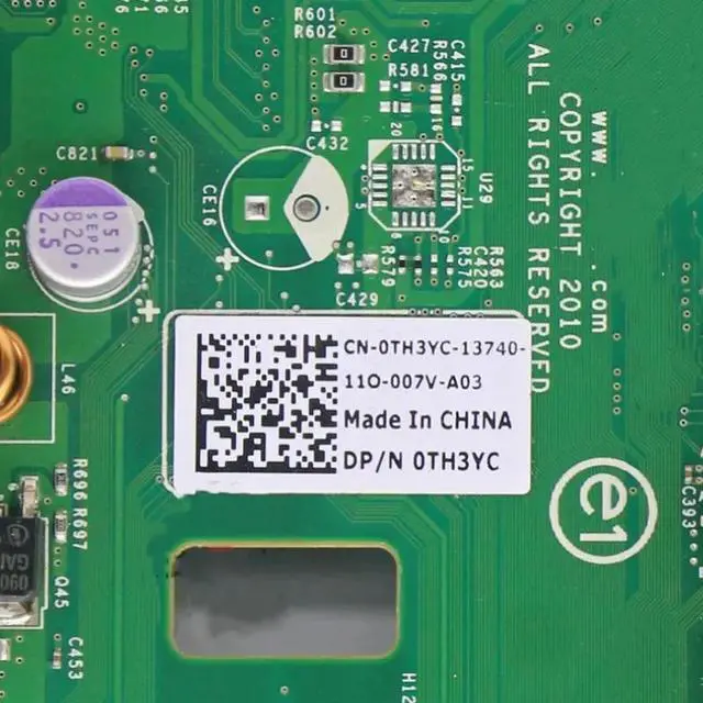 Alt view image 2 of 3 - CN-0TH3YC For PowerEdge R310 Motherboard 01012MPXX 0TH3YC TH3YC LGA1366 DDR3 Mainboard 100% Tested Fully Work