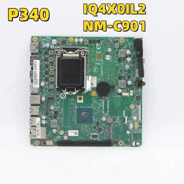 Main image of IQ4X0IL2 NM-C901 For ThinkStation P340 Tiny Motherboard 5B20U54383 Q470 DDR4 Mainboard 100% Tested Fully Work