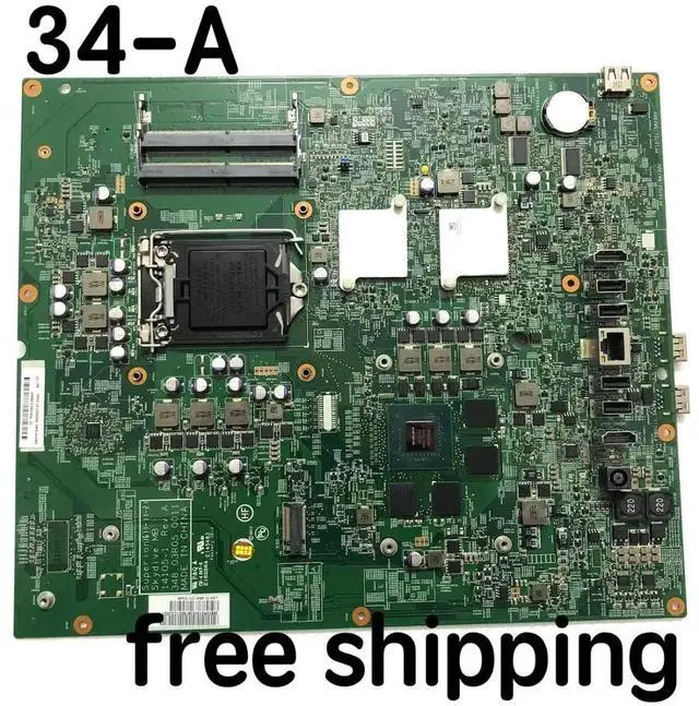 Main image of 810716-602 For 34-A Motherboard  810716-002 14105-1 358.03R05.0011 Mainboard 100%tested fully work