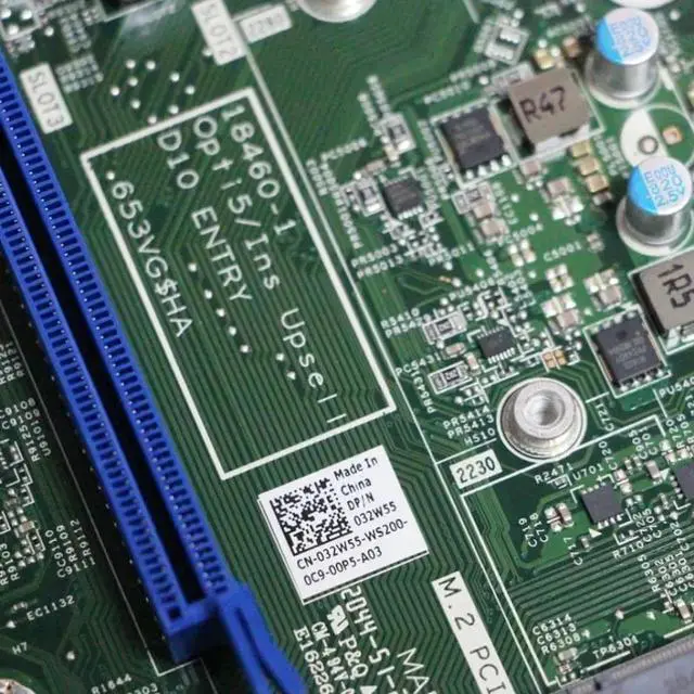 Alt view image 2 of 3 - CN-032W55 For 5080 Tower MT Motherboard 18460-1 032W55 32W55  LGA1200 DDR4 Mainboard 100% Tested Fully Work