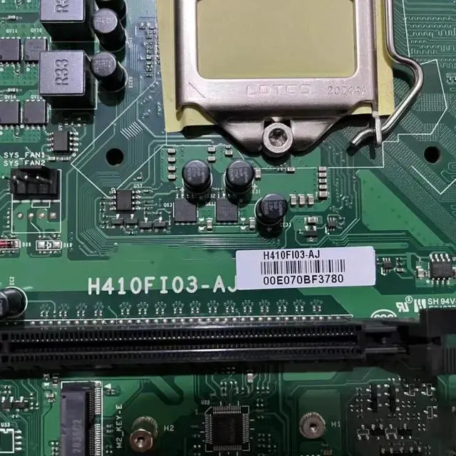 Alt view image 2 of 3 - For X4270 Motherboard H410FI03-AJ  LGA1151 DDR4 Mainboard 100% Tested Fully Work