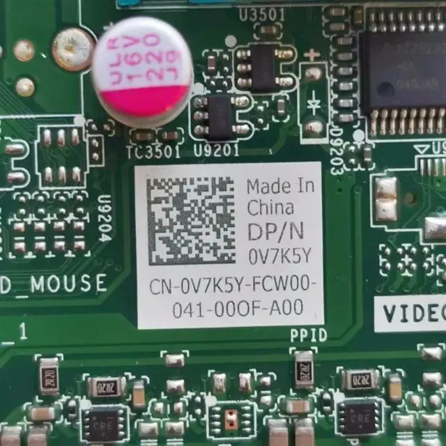 Alt view image 2 of 2 - CN-0V7K5Y For Vostro 5880 Motherboard 0V7K5Y V7K5Y Mainboard 100% Tested Fully Work