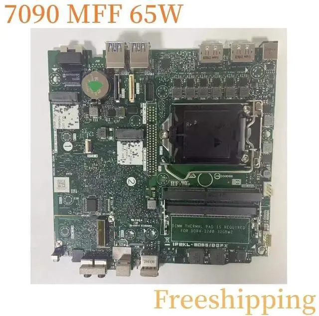 Main image of CN-0MVDNX For 7090 MFF 65W Motherboard  IPRKL-BD65/DGFX 0MVDNX  MVDNX Mainboard 100% Tested Fully Work