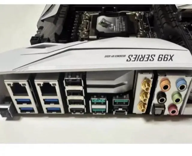 Alt view image 3 of 3 - For X99-DELUXE II Motherboard LGA 2011-V3 DDR4 Mainboard 100% Tested Fully Work