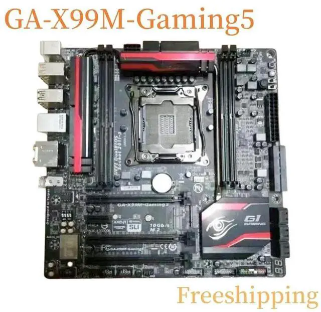 Main image of For GA-X99M-Gaming5 Motherboard 64GB LGA2011-3 DDR4 Mainboard 100% Tested Fully Work