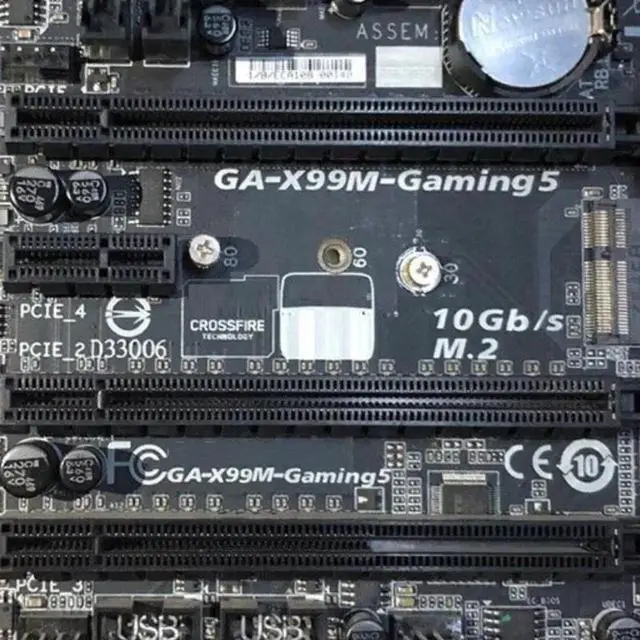 Alt view image 2 of 3 - For GA-X99M-Gaming5 Motherboard 64GB LGA2011-3 DDR4 Mainboard 100% Tested Fully Work
