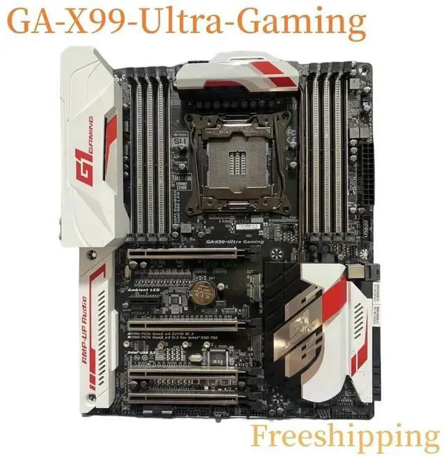 Main image of For GA-X99-Ultra-Gaming Motherboard X99 LGA2011 DDR4 128GB Mainboard 100% Tested Fully Work