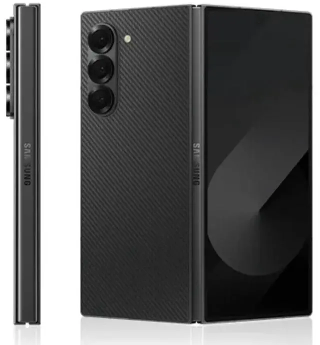 Alt view image 3 of 5 - Samsung Galaxy Z Fold6: Unlocked, 512GB Storage, Crafted Black (Good Condition)