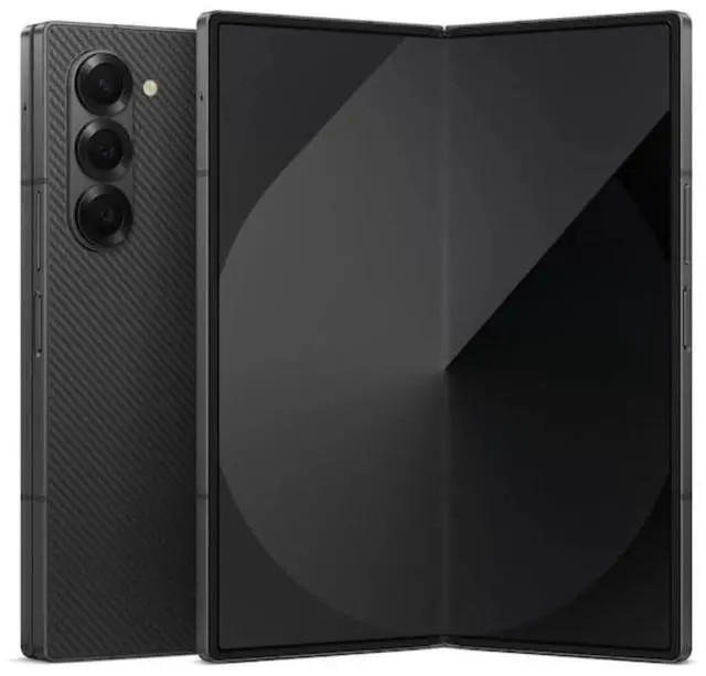 Main image of Samsung Galaxy Z Fold6: Unlocked, 512GB Storage, Crafted Black (Good Condition)