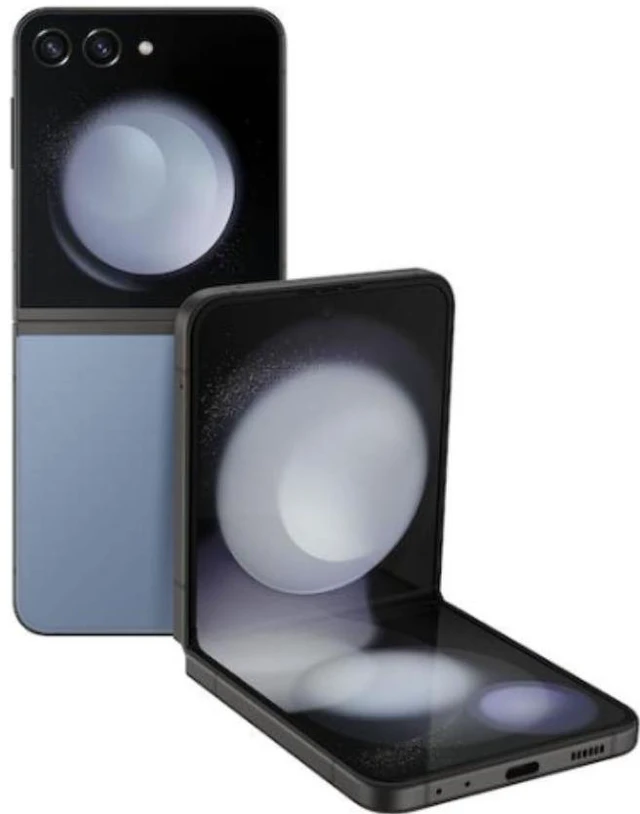 Main image of Samsung Galaxy Z Flip5: Unlocked, 512GB Storage, Blue (Acceptable/Pixel Damage)