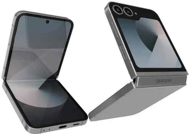 Alt view image 3 of 5 - Samsung Galaxy Z Flip6: AT&T Only, 512GB Storage, Silver Shadow (Very Good Condition)