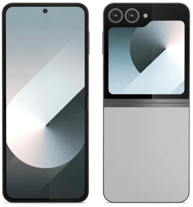 Alt view image 2 of 5 - Samsung Galaxy Z Flip6: AT&T Only, 512GB Storage, Silver Shadow (Very Good Condition)