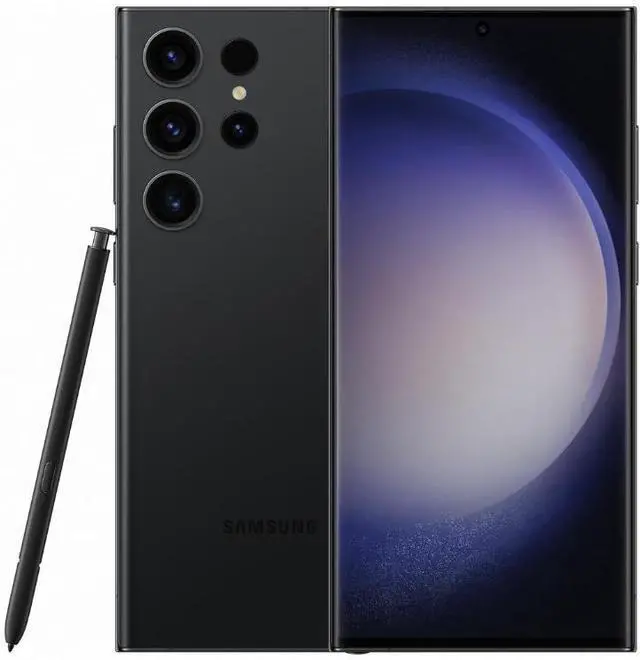 Main image of Samsung Galaxy S23 Ultra: Verizon Only, 512GB Storage, Phantom Black (Acceptable Condition)