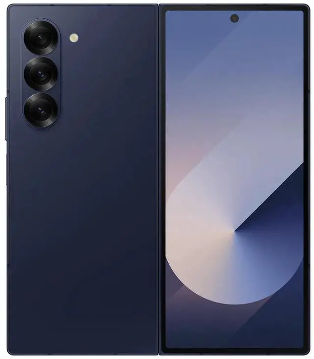 Alt view image 2 of 5 - Samsung Galaxy Z Fold6: AT&T Only, 256GB Storage, Navy Blue (Good - Grade B)