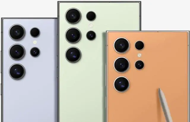 Alt view image 5 of 7 - Samsung Galaxy S24 Ultra: Unlocked 256GB Storage, Titanium Gray (Good - Grade B - Pixel Wear)