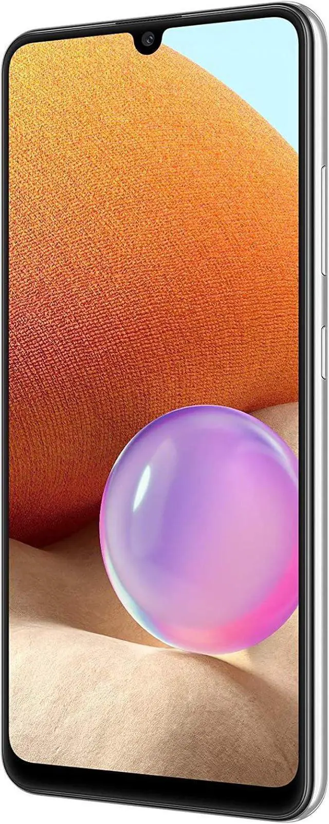 Alt view image 4 of 5 - Samsung Galaxy A32: Cricket Only, 64GB, Awesome White (Good - Grade B)