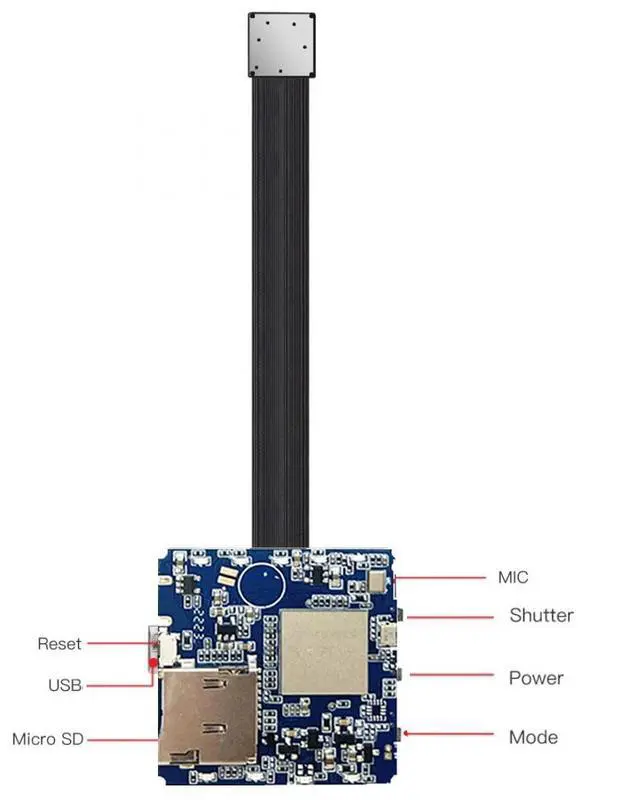 Alt view image 4 of 7 - MateCam 4K Unltra HD 60FPS X9 With IMX258 Len, Mini Camera WiFi Nanny Cam Small Indoor Home Security Cameras Micro Surveillance Tiny Video Recorder