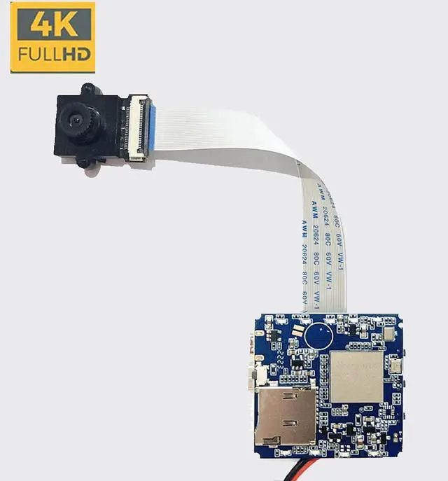Alt view image 7 of 7 - 4K Wifi Camera X9 60FPS Micro Cam HD DVR Camcorder Remote Wireless Lens Module Video Recorder Support Rtsp