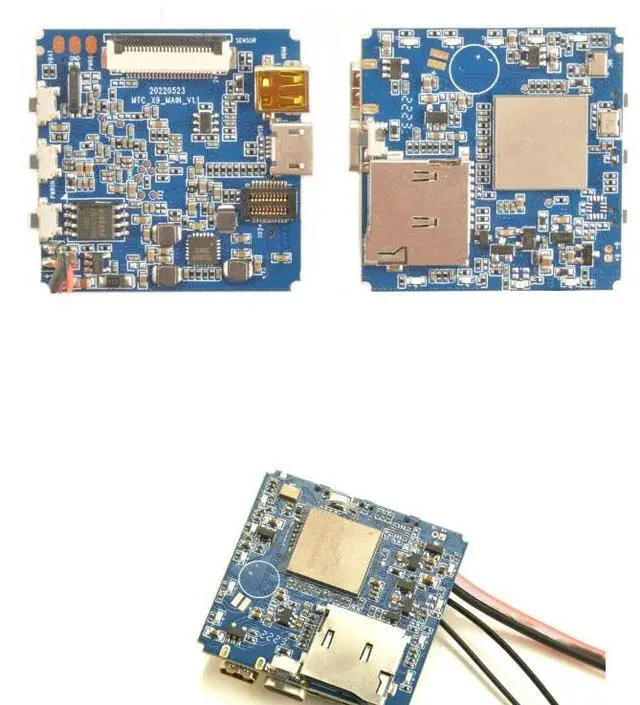 Alt view image 3 of 3 - Matecam X7 X9 4K Video Mini Usb Camera Module NT96675 Compact Pcb Board Security With AP WLAN 2.4GHz WiFi