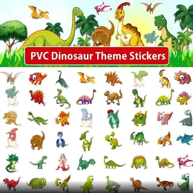 Alt view image 4 of 6 - Dinosaur Birthday Party Decorations, Dinosaurs World Birthday Party Tableware Set, Table Covers, Cake Toppers, Balloons, Banners, Swirls for Kids