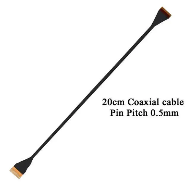 Alt view image 2 of 3 - MateCam FPC Ribbon Flexible Flat Cable Coaxial Cable 24 Pin Pitch 0.5MM Wire Length 20CM For MateCam X7/X9
