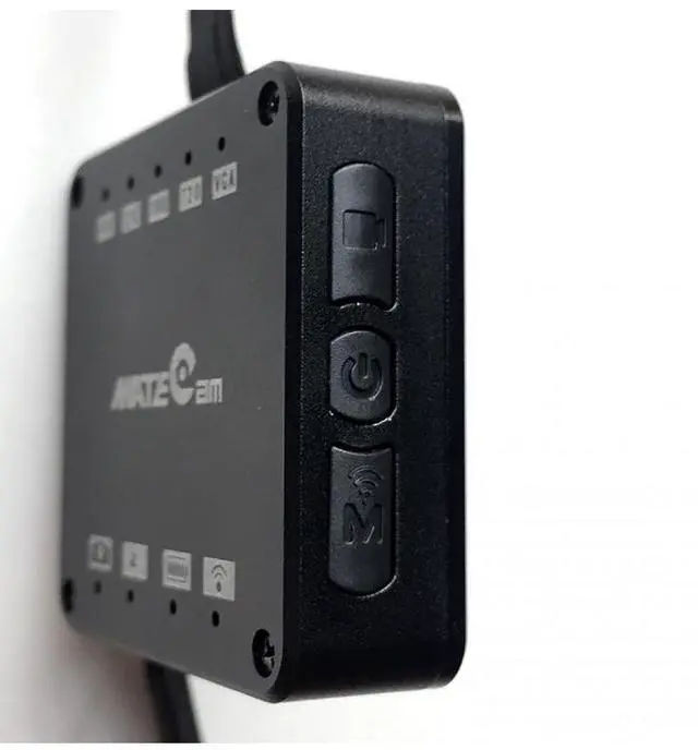 Alt view image 4 of 6 - MateCam Ultra HD WiFi Mini Camera Portable Camcorder Video Recorder 4K X7 120° Lens with Motion Detection Nanny Cam for Home Security Monitoring up to 400GB